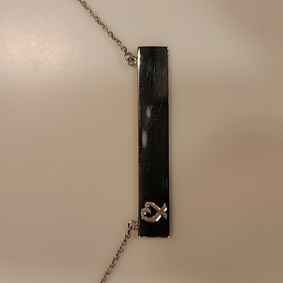 Tiffany & Co. Paloma Picasso Loving Heat Bar Pendant Necklace - Picture 7 of 8